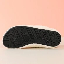 Home Slippers Women's Men's Comfortable White Socks Shoes With Soft Rubber Sole Belt, Suitable For Indoor/Outdoor Use - White - View 2
