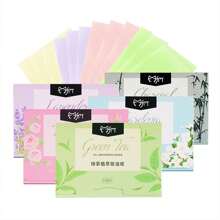 1PC/10pcs Oil Absorbing Paper For Oily Skin - Portable, Alcohol Free, Single Layer, Refreshing Makeup Essential For Men And Women (100 Pieces Set) - Multicolor - View 14