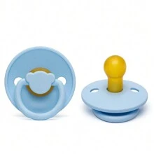 1 Piece Baby Bear Pacifier, Natural Soft Latex Silicone Pacifier,Comfy Orthodontic Pacifiers With Box Packaging,Baby Teether Toys Soother Pacifier For 0-18 Months