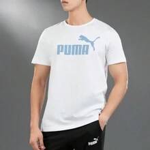 Puma 男士 2026 春季训练休闲圆领短袖 T 恤 847715 - 白色 - 查看 3