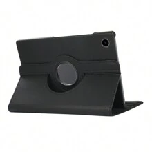 Mica Pack + Faux Leather Rotating Tablet Case - Black - View 6