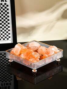 1 đồ trang trí để bàn, phụ kiện đầu giường, hộp khuếch tán hương thơm - trong suốt - Xem 5