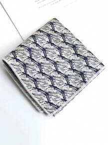 1pc Polyester Striped Pocket Square/Handkerchief, Seasonal