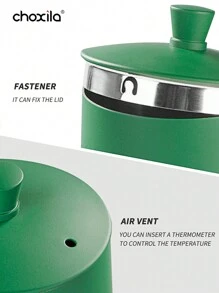 choxila 2 件套，沙特阿拉伯国庆节礼物，椰枣树标志绿色咖啡壶和浓缩咖啡杯，手冲咖啡壶和咖啡杯 - 綠色 - 查看 7