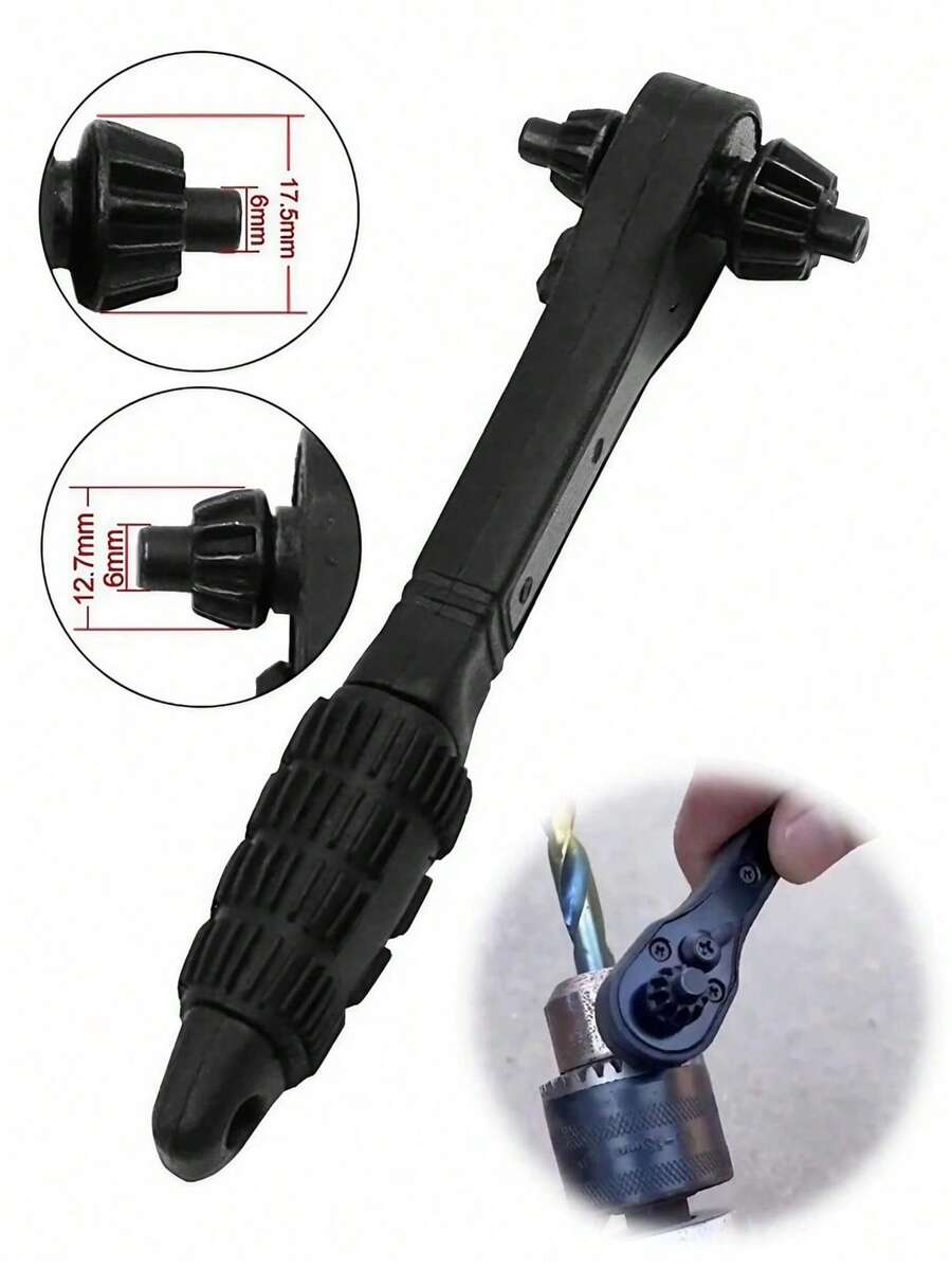 Clé Serrage Foret Set De 5 Clés De Mandrin Pour Perceuse - 6mm, 10mm, 13mm, 16mm, 20mm - Poignée Ergonomique Kit Clés Serrage Foret