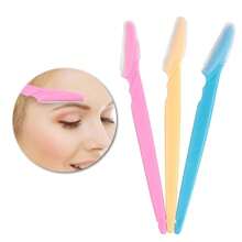 12 Blades Eyebrow & Face Razor Facial Hair Removal Trimmer Dermaplaning - 彩色 - 查看 2