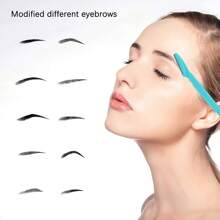 12 Blades Eyebrow & Face Razor Facial Hair Removal Trimmer Dermaplaning - 彩色 - 查看 3