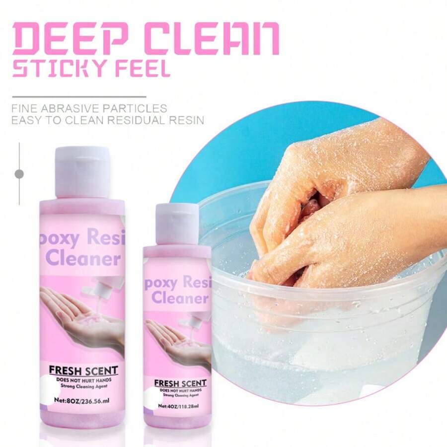 Resin Cleaner Water Magical Resin Remover Hand Cleanser For Epoxy Resin