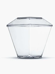 Crystal Cup 150ml Pic 151 With 50 Units And Lid - Trong sáng - Xem 1