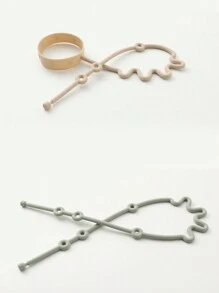 3 paquetes de correas de silicona para juguetes para bebés, cadenas de chupete de silicona elásticas, correas ajustables para biberones de bebé, se aplican a asiento de coche, juguetes de dentición, trona, accesorios de cochecito