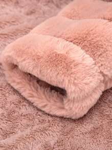 Risissida Damen Kapuzenjacke mit Kunstfell und Taschen - die perfekte Wahl für Herbst/Winter - Pink - Übersicht 11