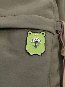 1 cái/4 cái Ghim tráng men hình hoa và ếch, Thỏ dâu tây, Trâm cài áo nhím dễ thương, Huy hiệu ve áo Ba lô Quần áo Trang sức Phụ kiện Quà tặng, Trâm cài áo kim loại chất lượng cao, Phụ kiện túi quần áo, Huy hiệu cho bé trai và bé gái, Quà tặng nhỏ cho bạn cùng lớp Trâm cài áo tráng men - Nhiều màu - Xem 5