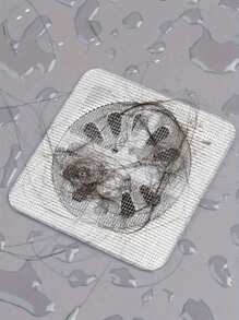 10 peças/20 peças/30 peças coletor de cabelo reutilizável, coletor de cabelo de chuveiro, adesivos de filtro de drenagem, coletor de cabelo de banheira, acessórios de banheiro - Multicolorido - Ver 2