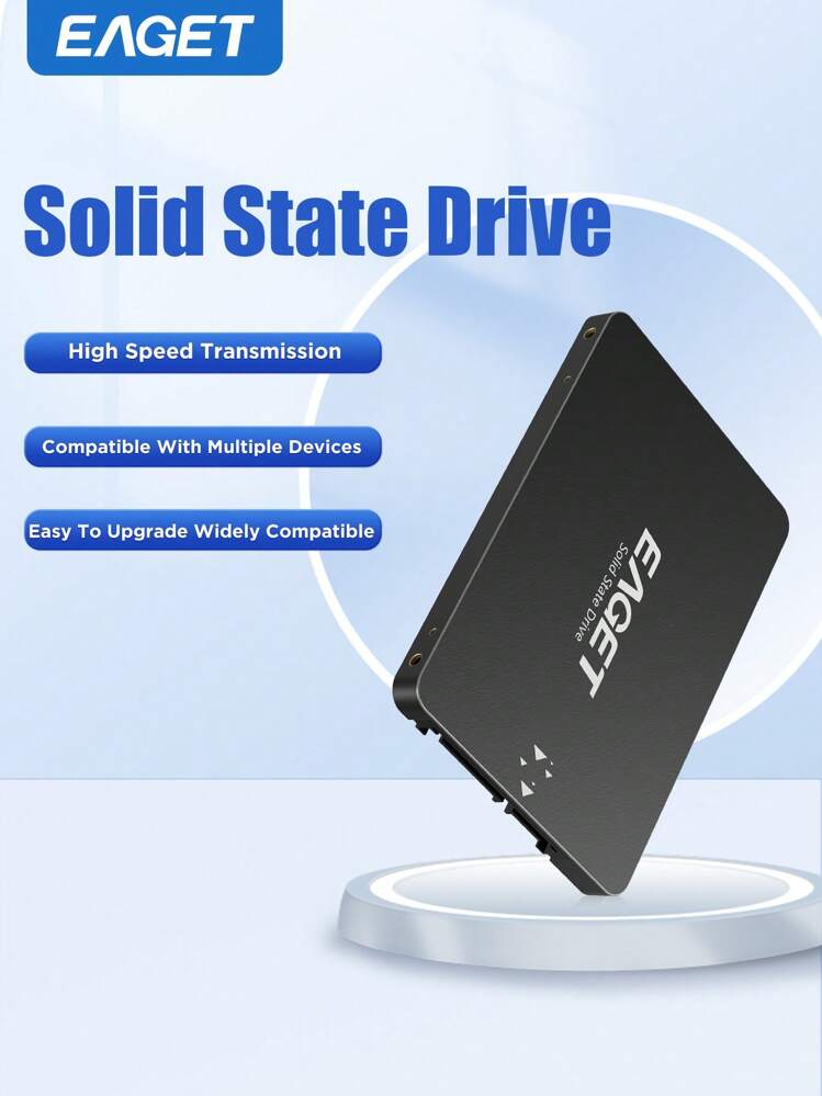 EAGET 2TB/1TB/480GB/240GB/120GB Portable Solid State Drive, 2.5