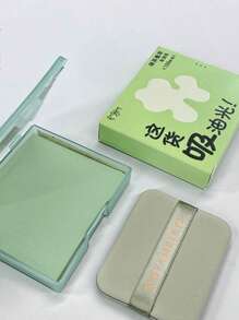 1 Packung mit 100 mattierenden ölabsorbierenden Papieren mit Spiegel und Puderquaste, ölkontrollierend, erfrischend und tragbar, können überschüssiges Öl im Gesicht aufnehmen, geeignet für Männer, Frauen, Anfänger, Hautpflegeprodukte, Blätterpapier, Schönheit, Hautpflege, Spa, Selbstpflege, Hautpflegewerkzeuge, Gesichtspflege, Ästhetikerbedarf, Haut, Gesichtsreinigung, Gesichtsbehandlung