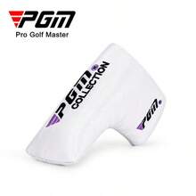 PGM 1pc Embroidered Golf Putter Cover, Golf Club Head Cover, Golf Club Protector, Wooden Golf Club Sleeve, Golf Accessories - Multicolor - View 6
