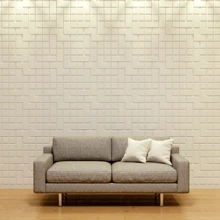 10 Placas 3D - Decoração para Parede - Modelo Berlin Autoadesivas 50x50cm