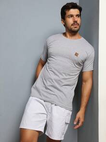 Premium Summer Short Cargo Shorts - White - View 2