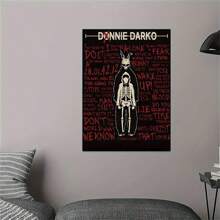 1pc Unframed Movie Cover Art Poster, Modern Art, Art Poster, Canvas Art, Kitchen Corridor, Wall Art, Room Decoration, Canvas Wall Art Printing Suitable For Bedrooms, Bathrooms, Living Rooms, Home Living Room Decoration Gifts Birthday Graduation
