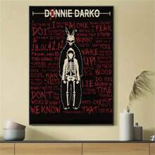 1pc Unframed Movie Cover Art Poster, Modern Art, Art Poster, Canvas Art, Kitchen Corridor, Wall Art, Room Decoration, Canvas Wall Art Printing Suitable For Bedrooms, Bathrooms, Living Rooms, Home Living Room Decoration Gifts Birthday Graduation