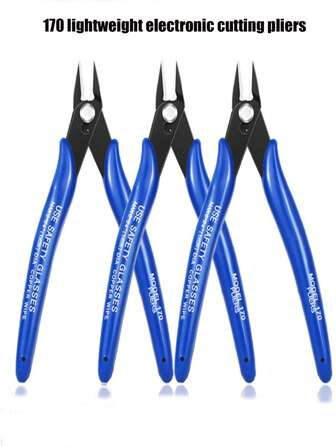 170 型电子电缆钳、精密电线钳和拉链钳、手动工具、工业级剪刀、电工、家用重型切割钳、多用途钳