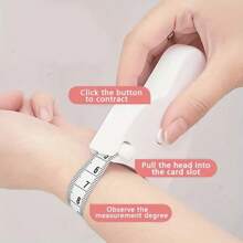 1pc 60IN/1.5m Auto-Retract Ruler - Simple & Stylish, Waist Measurement Tape, Portable Retractable Height Measure Tool, Industrial Sewing & Cutting Ruler Gym Accessories, Deporte, Gimnasio, Ejercicio En Casa, Maquinas De Gimnasio, Entrenamiento En Casa