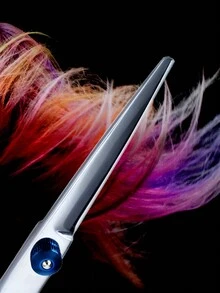 Hairdressing Scissors Set - Straight Shear, Thinning Shear, Bangs Trimmer For Hairdressers - Silver - View 7