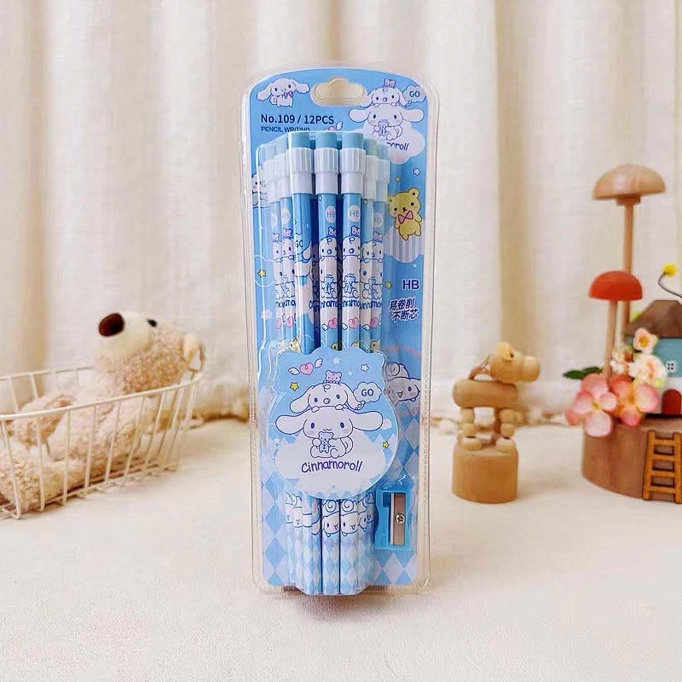 12 Pencils Set [Authorized] And 1 Pencil Sharpeners, Pencil Roller ...