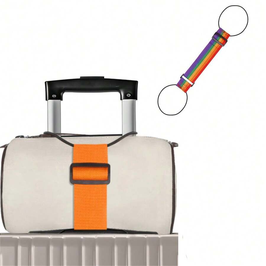 1pc Adjustable Luggage Protective Cover, Waterproof AntiDust Suitcase