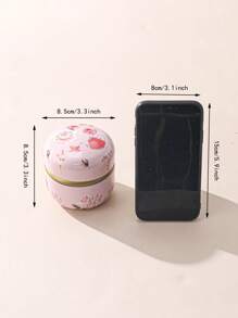 1 件/套 家用、餐厅、客厅、厨房 铁质储物罐，用于储存谷物、干果、糖果、饼干、面包，适用于户外、婚礼、派对、礼物、生日返校 - 彩色 - 查看 6