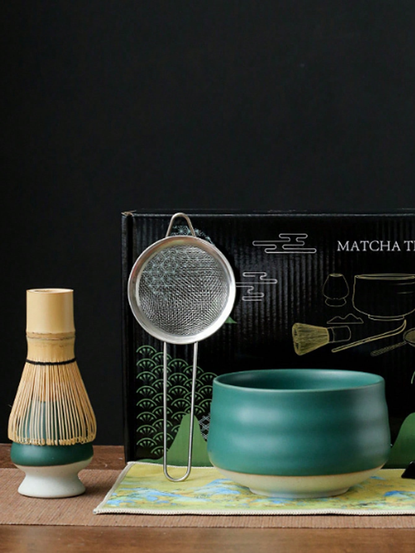 3قطع مصفاة شاي من الفولاذ المقاوم للصدأ بغربال ناع...