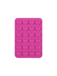 1 ventosa de silicona en la parte posterior de la carcasa del teléfono 24 orificios para el soporte de ventosa del teléfono móvil Ventosa de pared Ventosa para teléfono Estuche para teléfono con ventosa Estuche para tarjetas Estuche para tarjetas de regalo Monedero Porta tarjetas de visita Porta tarjetas de crédito Mujeres Para mujeres Para hombres