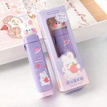 1 cục tẩy trượt hình hoạt hình, cục tẩy đa năng cho kỳ thi vẽ của học sinh (Do các lô sản xuất khác nhau, có thể có sự khác biệt về màu sắc ở lõi cao su, nhưng chức năng bình thường của nó không ảnh hưởng đến việc sử dụng) - Nhiều màu - Xem 16