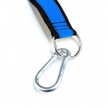 Reinforced TRX Suspension Strap Training Exercise Band Pilates Yoga Functional Physiotherapy Bodybuilding And Health - 藍色 - 查看 6