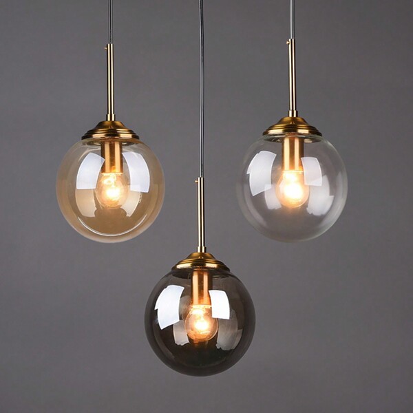 Modern Minimalist Glass Chandelier Nordic Creative Restaurant Decor Pendant Light Living Room Corridor Luxurious Pendant Lamp Hotel Villa Indoor Warm Light Hanging Lamp