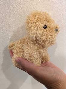 1 件可爱迷你逼真毛绒小狗玩偶，送给兄弟/姐妹的礼物，家居装饰吉娃娃毛绒动物，狗玩具包，博美犬，毛绒动物，毛绒动物，毛绒动物