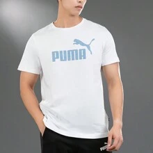 Puma 男士 2026 春季训练休闲圆领短袖 T 恤 847715 - 白色 - 查看 2
