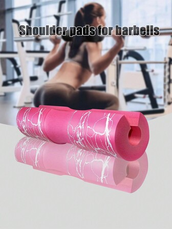 Conjunto de sentadillas con barra que incluye una almohadilla para barra, 1 banda de resistencia, 2 correas para tobillos y una bolsa de almacenamiento para la almohadilla de la barra, adecuado para fitness, para hombres y mujeres