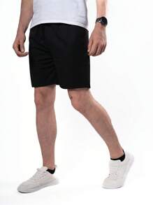 3PCS Short Deportivos Hombre, Shorts Casual y Cómodos de Algodón con Bolsillos, Pantalones Cortos para Deporte, Entrenamientos y Hoga - Multicolor - Ver 7