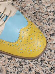 Women's Fashion Color-Block Hollow-Out Thin Sole Non-Slip Breathable Sandals