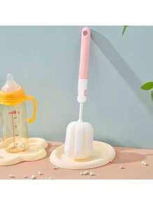 1 件装海绵奶瓶刷家用长柄奶瓶清洁刷保温杯清洁神器折叠杯刷,厨房,浴室,家居,家居供应商