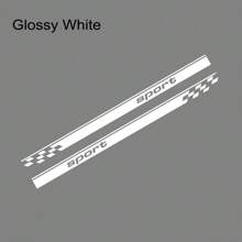 Car Side Door Sticker Vinyl Decal Sport Racing Stripes Graphics Accessories For  Up Hatchback  VW Cross Up Mii