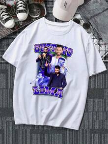 Country Singer Unisex Cotton Printed T-Shirt - trắng - Xem 2