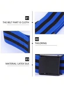 1 件 90 厘米腿部血流限制带，手部血流限制带，适用于 BFR 拉伸和肌肉锻炼 - 彩色 - 查看 4