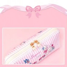 1pc Fashionable New Large Capacity Student Pencil Case, Cute Pencil Bag - Multicolor - View 6