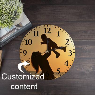 Customized Square Clock, Square PVC Clock, Customized Square Wall Clock, Personalized Square Clock, Customized Creative Square Clock, Square Wall Clock Customization, Customized Square Clock, Square Clock Printing Logo, Customized Square Clock, Customized Round Clock, Round PVC Clock, Customized Round Wall Clock, Personalized Round Clock, Customized Creative Round Clock, Round Wall Clock Customization, Customized Round Clock, Round Clock Printing Logo, Customized Round Clock 1pc Ornamental Exquisite,Stylish,Adorable,High-Quality,Modern,Colorful Custom,Personalized,Unique Ideal Gifts For Him Her,Boyfriend,Girlfriend,Dad,Mom,Family,Friends For Anniversaries,For Valentine's Day,For Mother's Day,For Children's Day,For Birthdays,For Father's Day,For Graduation,For Weddings,For Housewarming Home,Office,Living Room,Bedroom,Dining Room,Tea Room, Valentine Day, Valentine Day Decor,Home Refresh