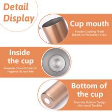 Custom Skinny Tumbler, Stainless Steel Skinny Tumbler, 20 Oz Vacuum Insulated Tumbler With Lid And Straw, Double Wall Coffee Cup, Travel Mug For Cold Hot Drinks, Skinny Tumbler, Skinny Tumblers, Skinny Tumblers With Lids And Straws, Tumbler Skinny, Skinny Tumbler With Lid And Straw, 20 Oz Skinny Tumbler, Skinny Tumblers Bulk, Skinny Insulated Tumbler, Slim Cup - Multicolor - View 7