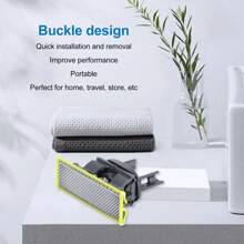 Cuchilla de recambio de acero inoxidable para cortabarbas