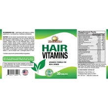 Hair Vitamins Supplement | Hair Growth Vitamins For Women And Men With Biotin & Vitamin B,  PABA, Pantothenic Acid, Silica, Saw Palmetto & More  | Hair Growth Vitamins Daily Support For Healthy-Looking Hair | Rise-N-Shine - Khác - Xem 6