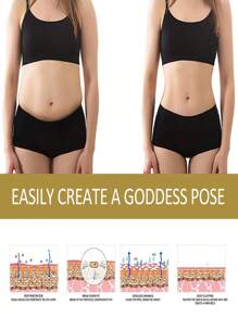 塑身健身霜，抵抗小腹胀气，塑造马甲线 - 彩色 - 查看 4